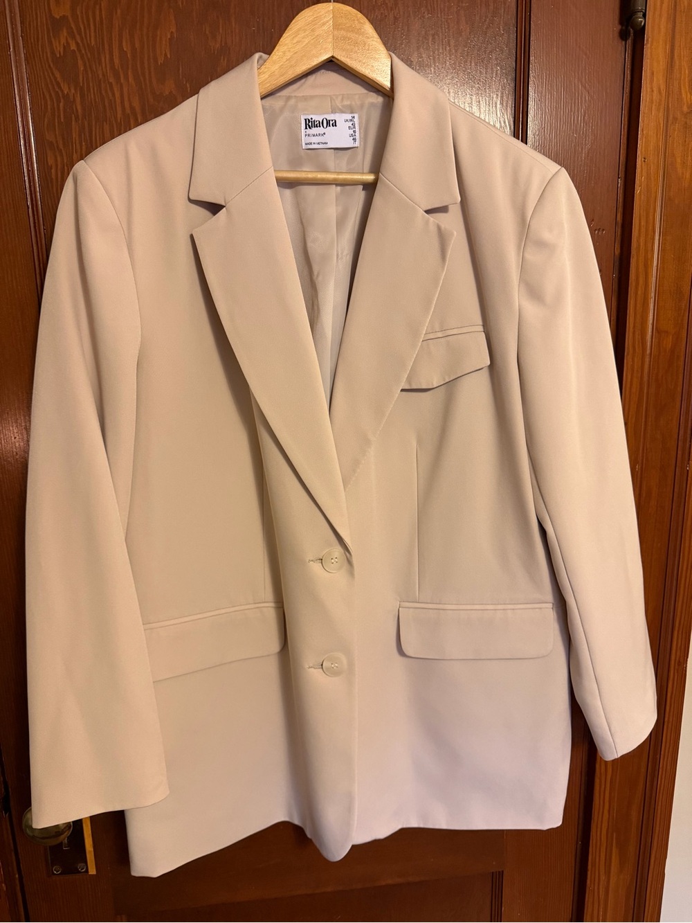 Primark Beige Single-Breasted Blazer